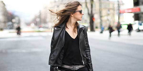 Black Lather Jacket
